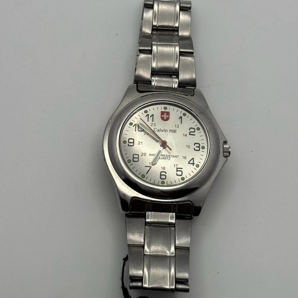 Silver Calvin Hill Vintage Watch - Picture 3 of 3